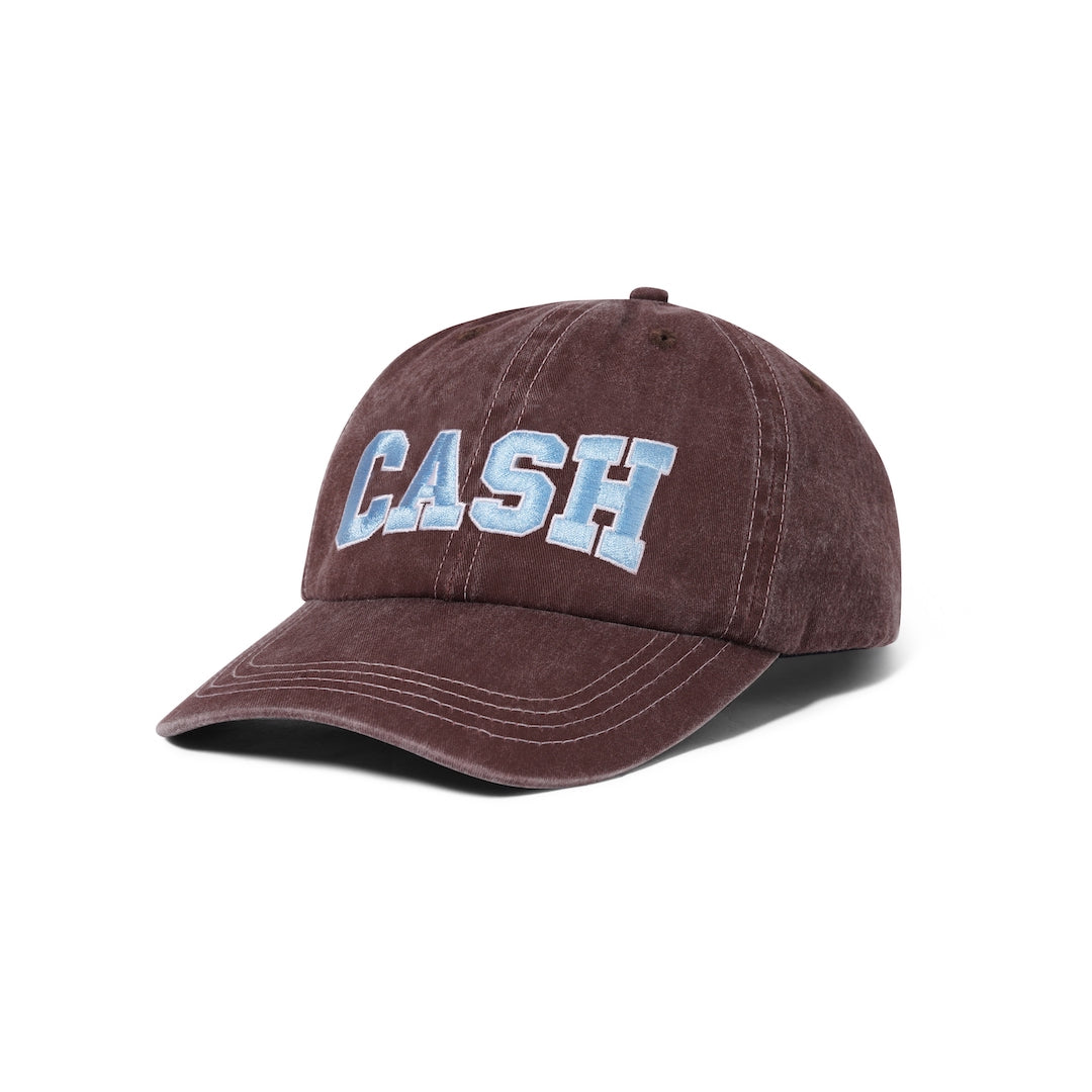 Cash Only Campus 6 Panel Cap Brown