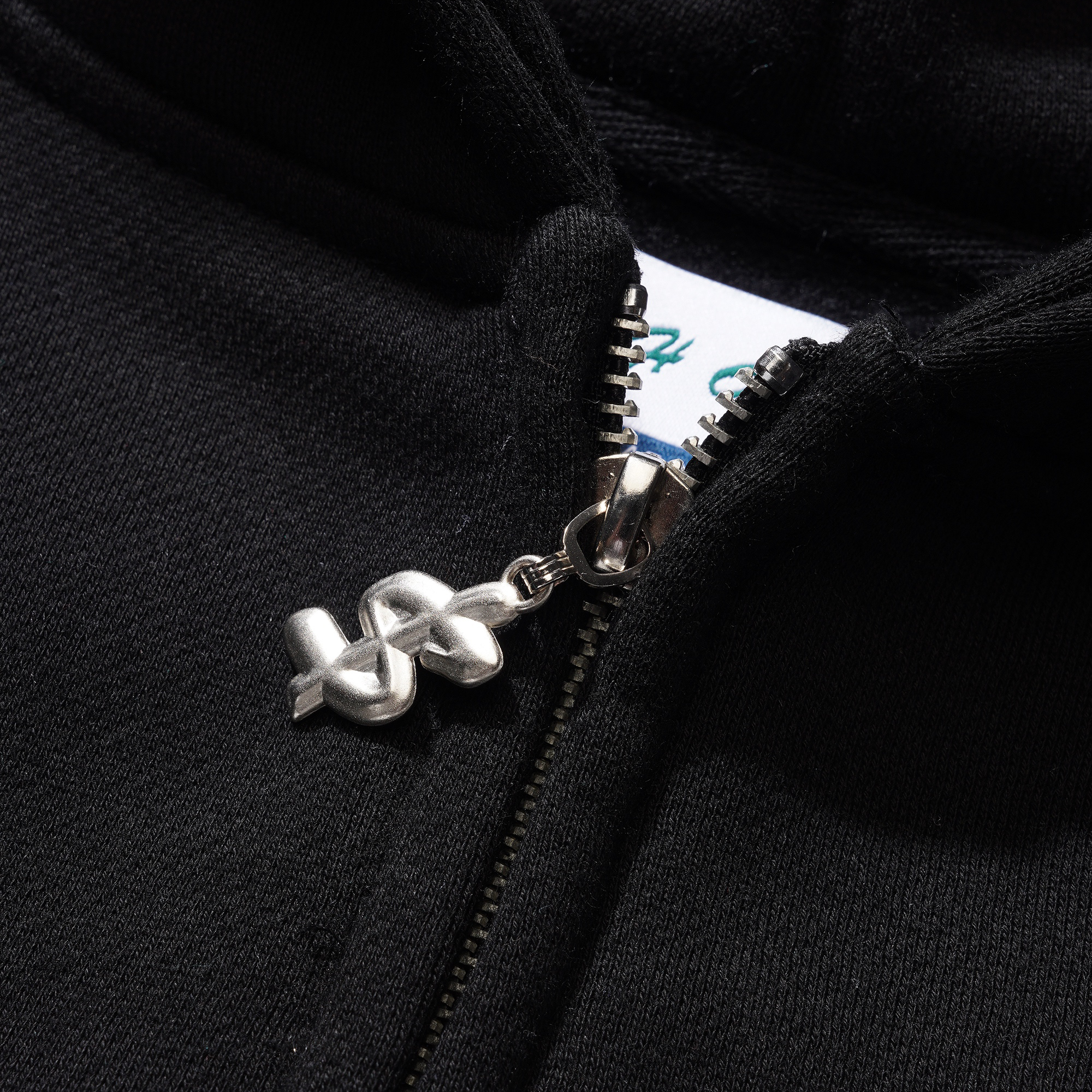 Cash Only Campus Zip Thru Hood Black