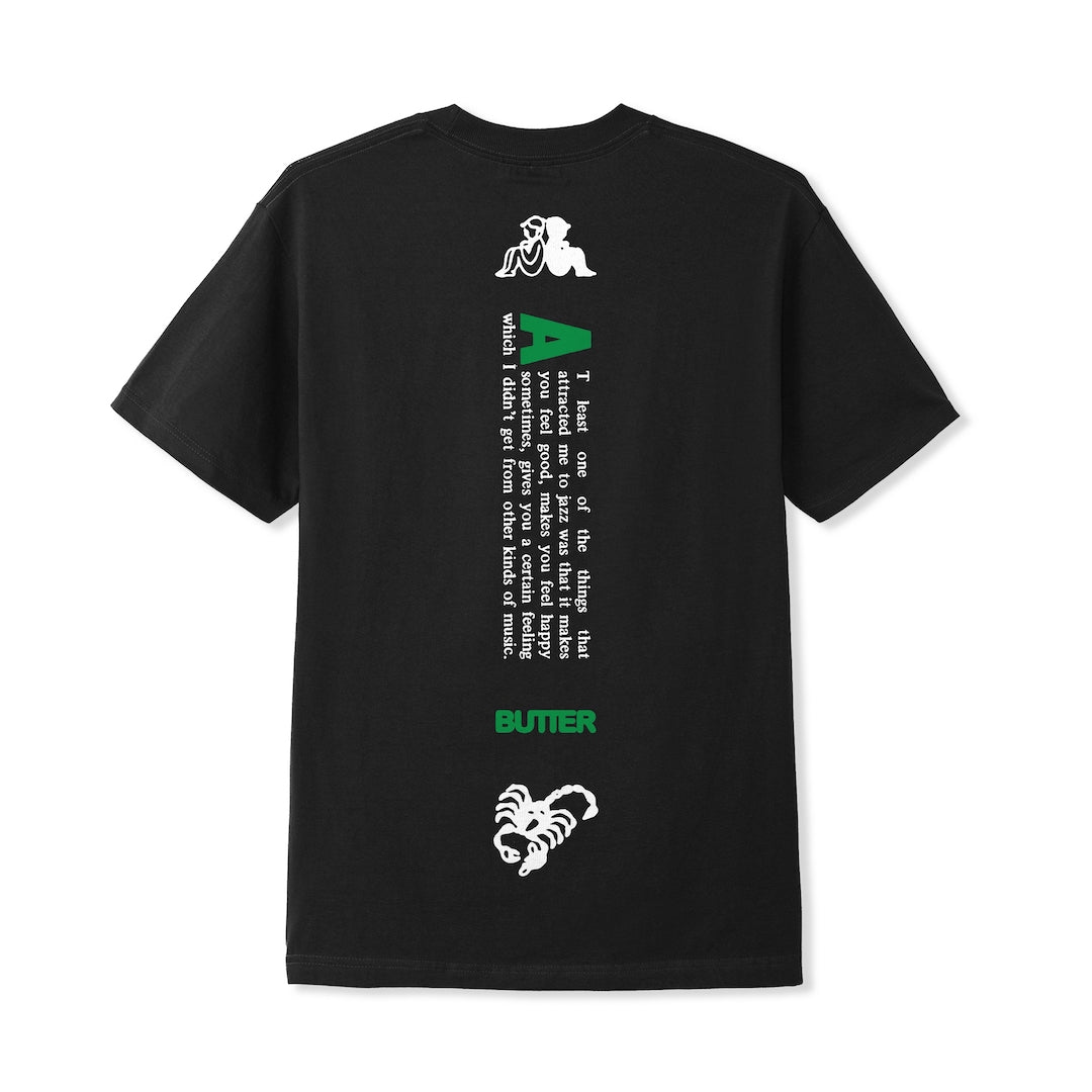 Butter Goods Certain Feeling Tee Black