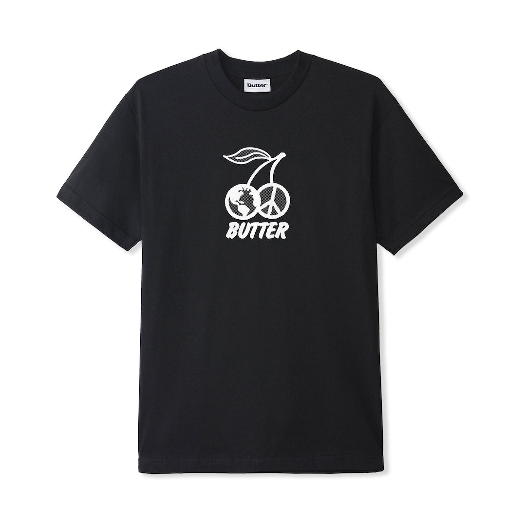 Butter Goods Cherry Tee Black