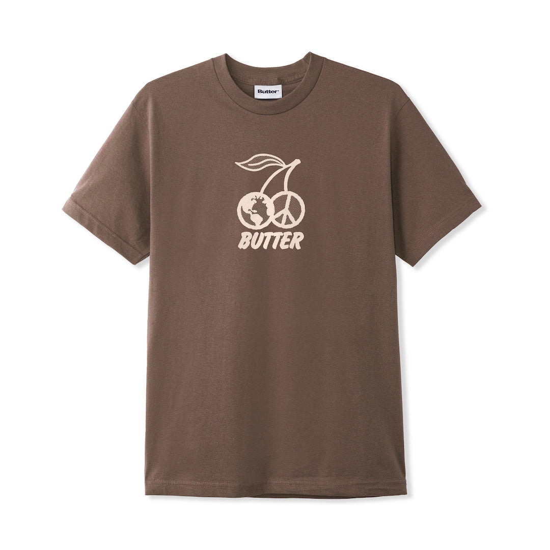 Butter Goods Cherry Tee Brown