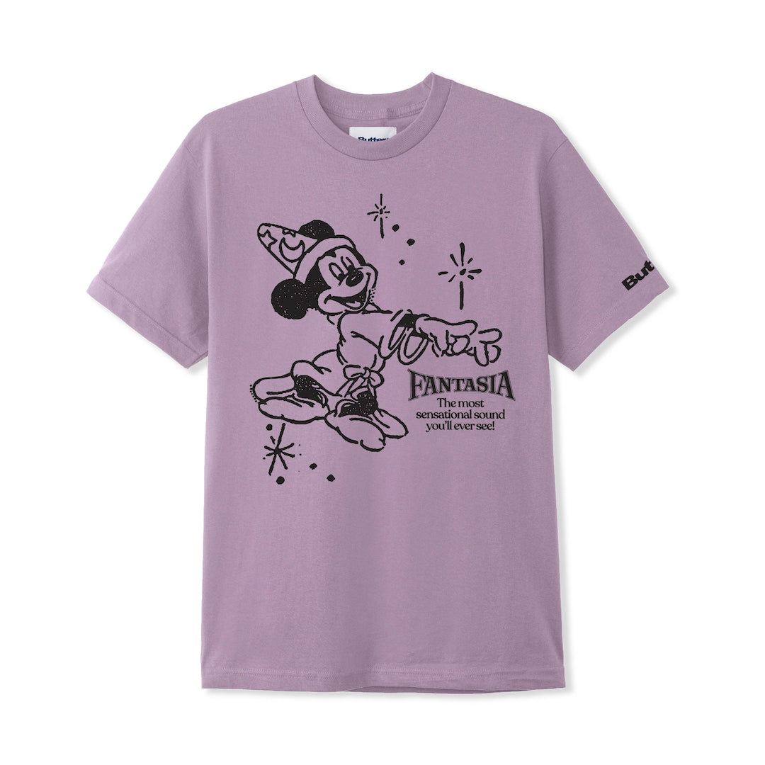 Butter Goods x Fantasia Cinema Tee Washed Berry