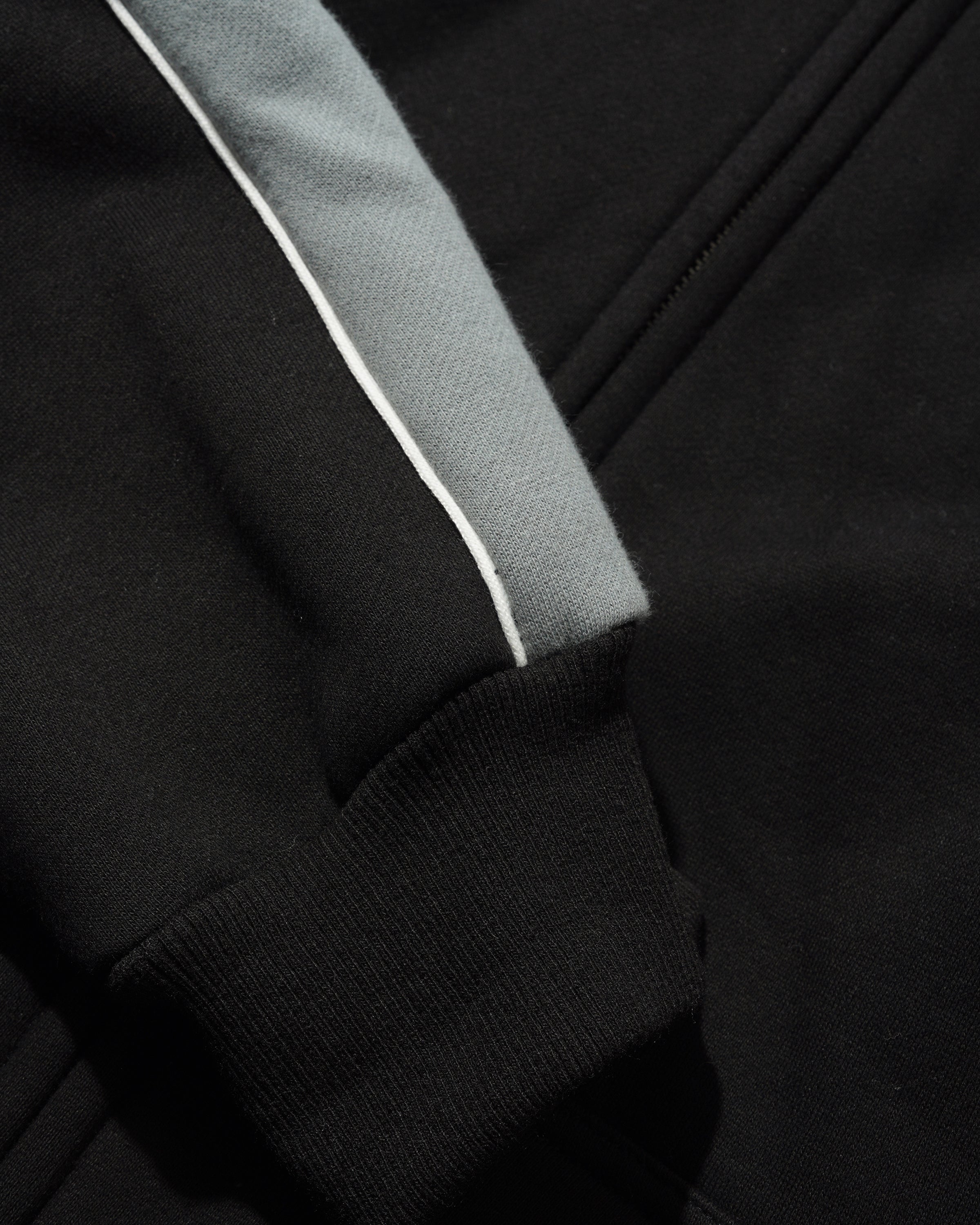 Butter Connection Zip-Thru Hood Black