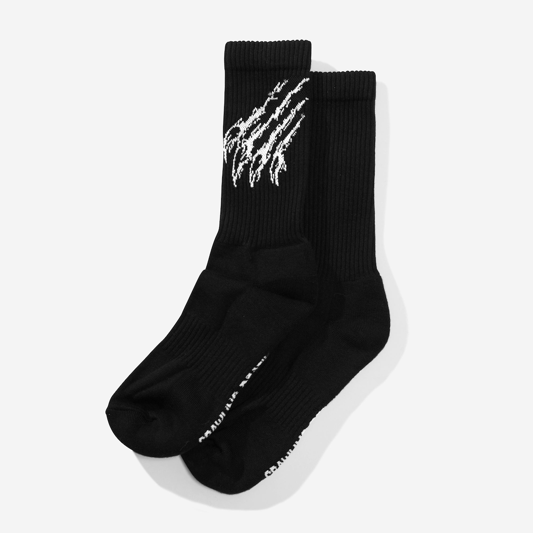 Crawling Death x Christina Pereira Claw Socks Black