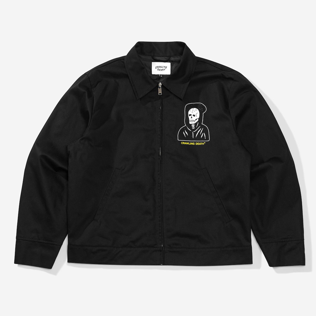 Crawling Death Brain Crack Work Jacket