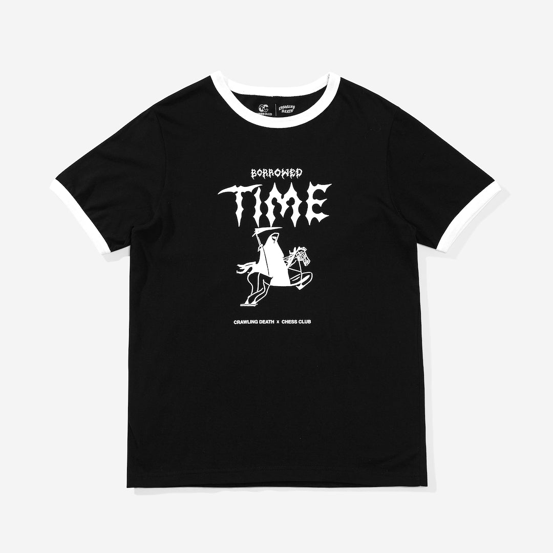 Chess Club x Crawling Death Ringer Tee Black