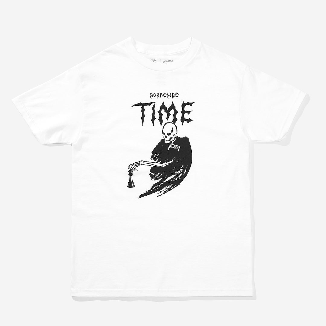 Chess Club x Crawling Death Tee White