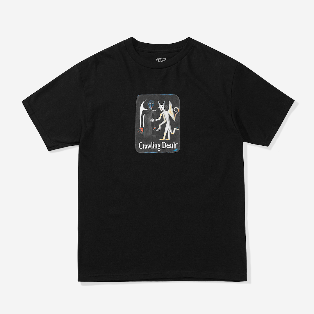 Crawling Death Angel Devil Tee Black