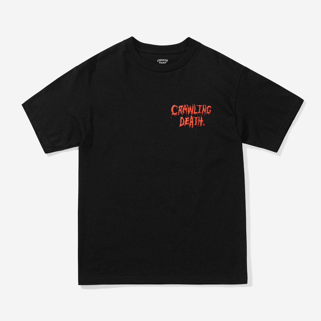 Crawling Death Cannibal Logo Tee Black