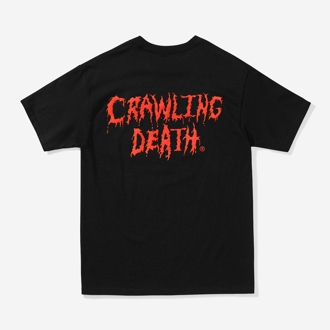 Crawling Death Cannibal Logo Tee Black