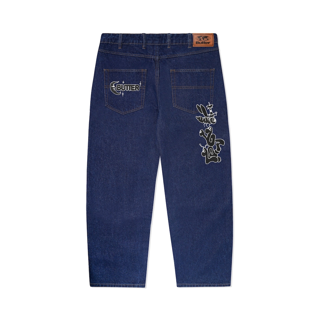Butter Goods Critter Denim Jeans Dark Indigo