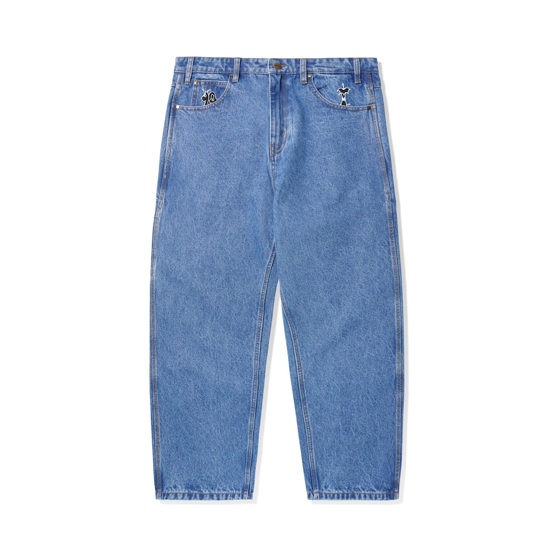 Butter Goods Critter Denim Jeans Washed Indigo
