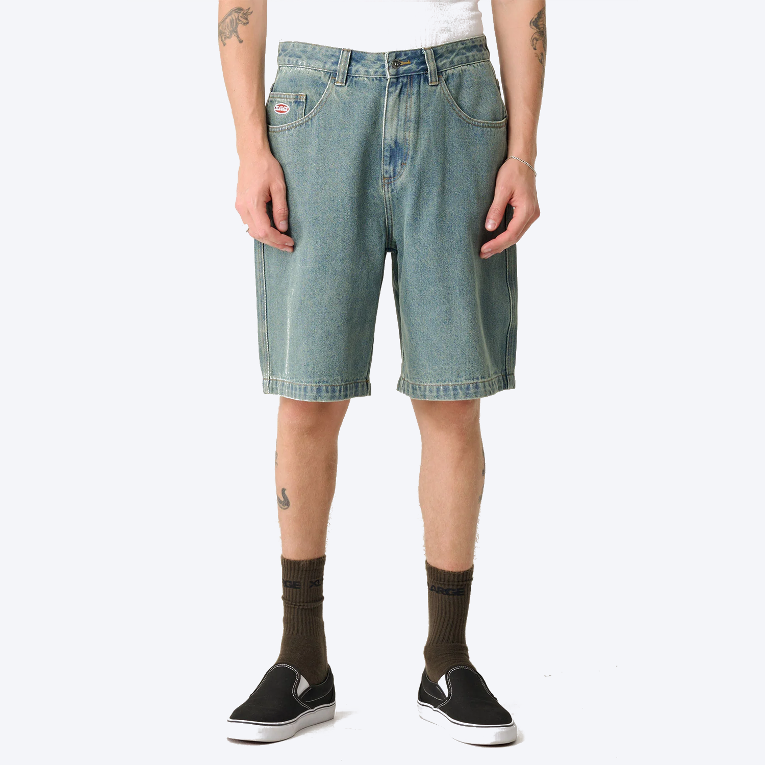 Xlarge Bull Denim 91 Short Dirty Blue