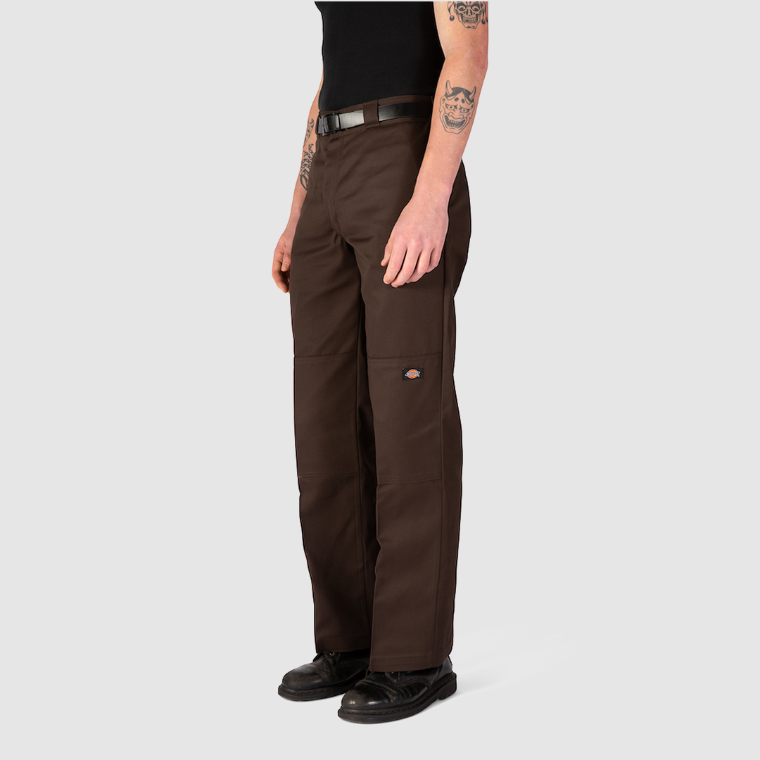 Dickies 85-283 Loose Fit Double Knee Chocolate Brown