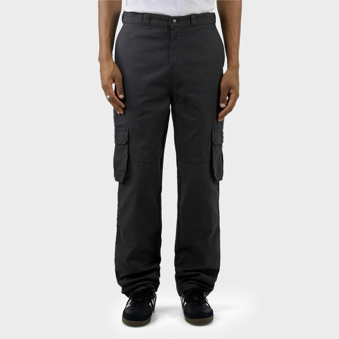 Dickies 85-283 Double Knee Cargo Canvas Pant Washed Graphite