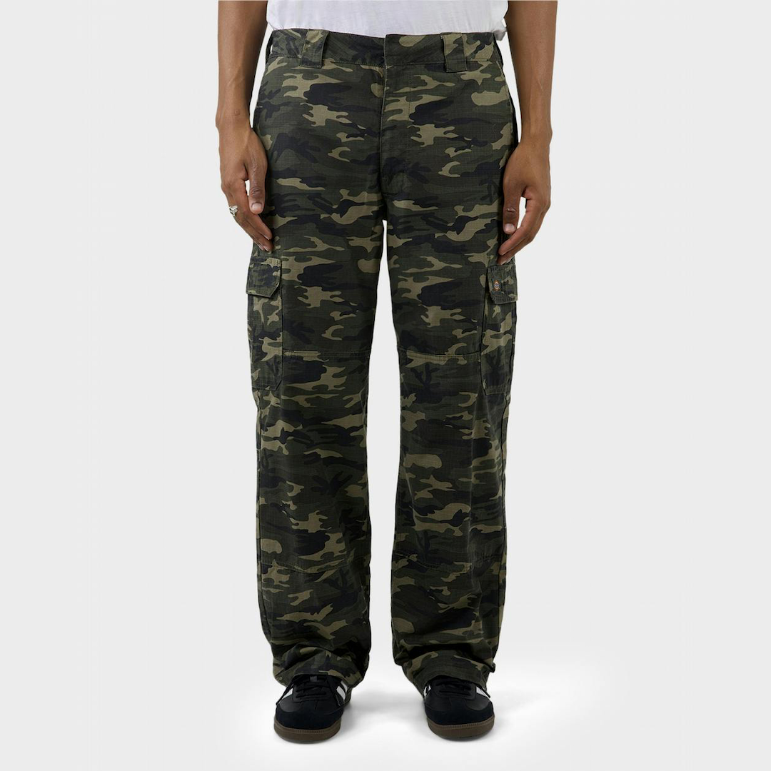 Dickies 85-283 Double Knee Cargo Ripstop Loose Fit Pant Camo
