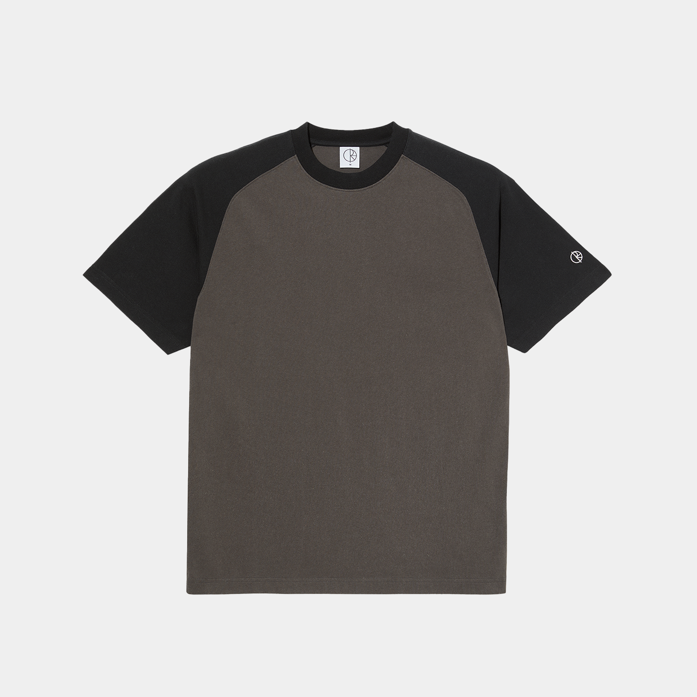 Polar Skate Co. Doe Tee Black + Dirty Black