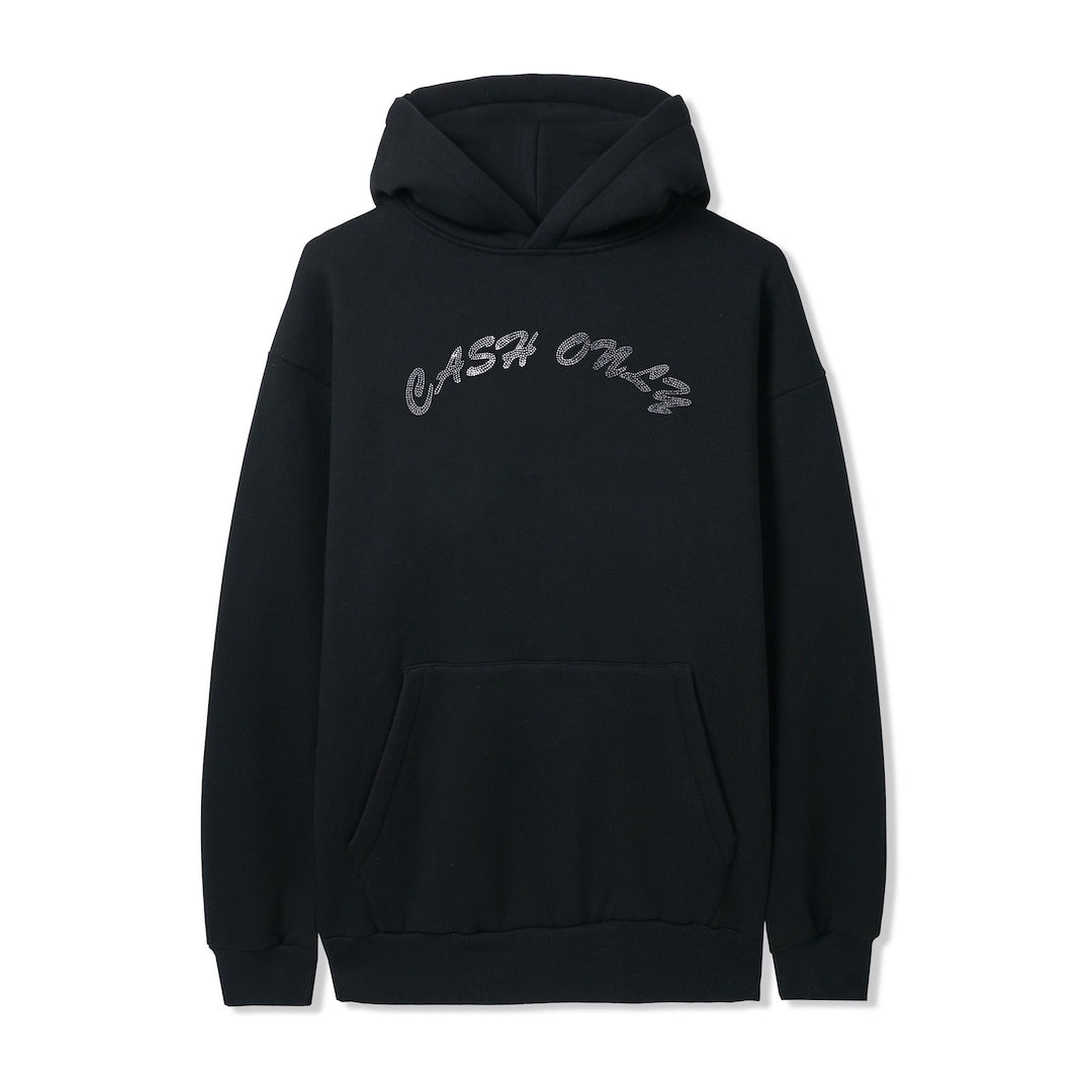 Cash Only Diamente Pullover Hood Black