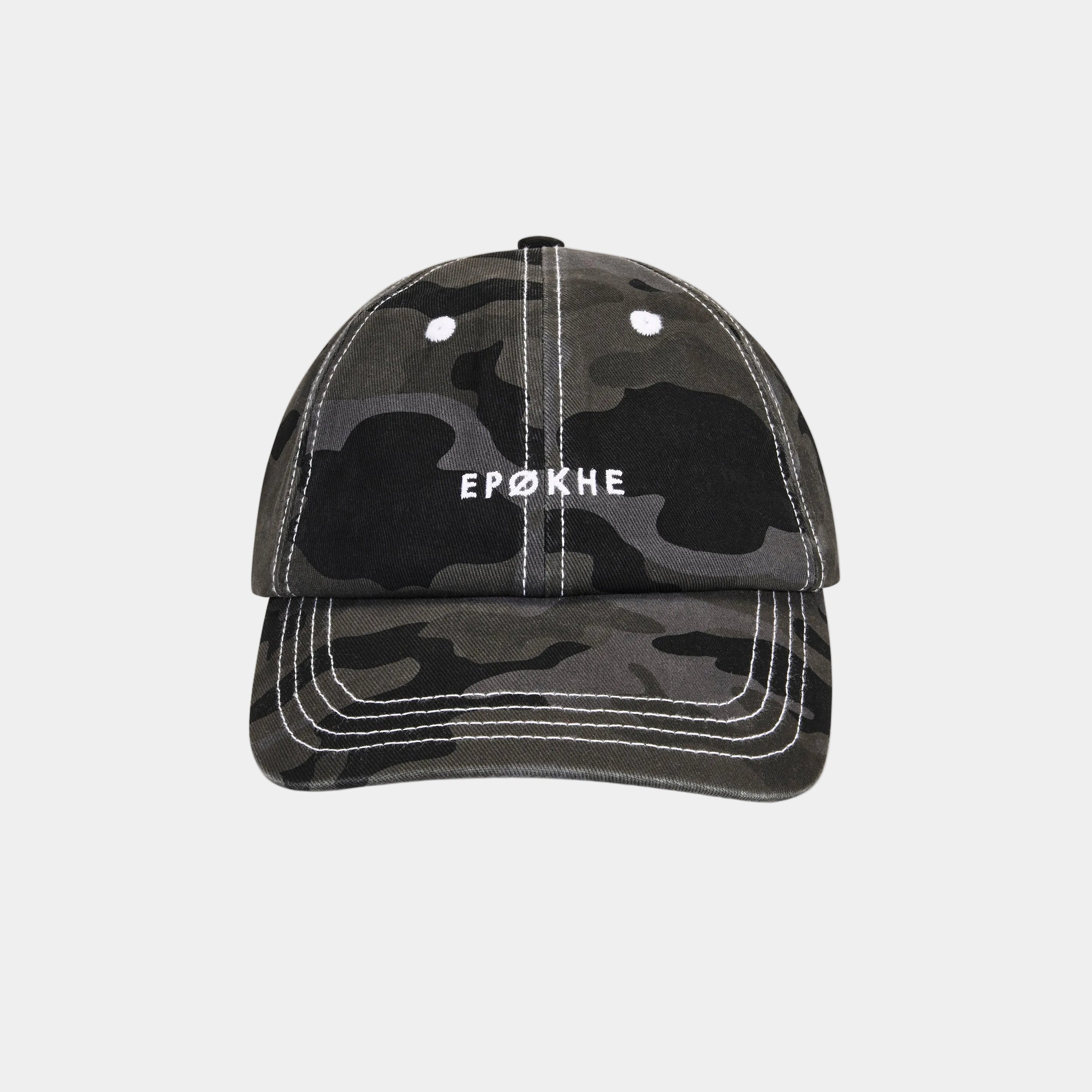 Epokhe Core Hat Washed Black Camo