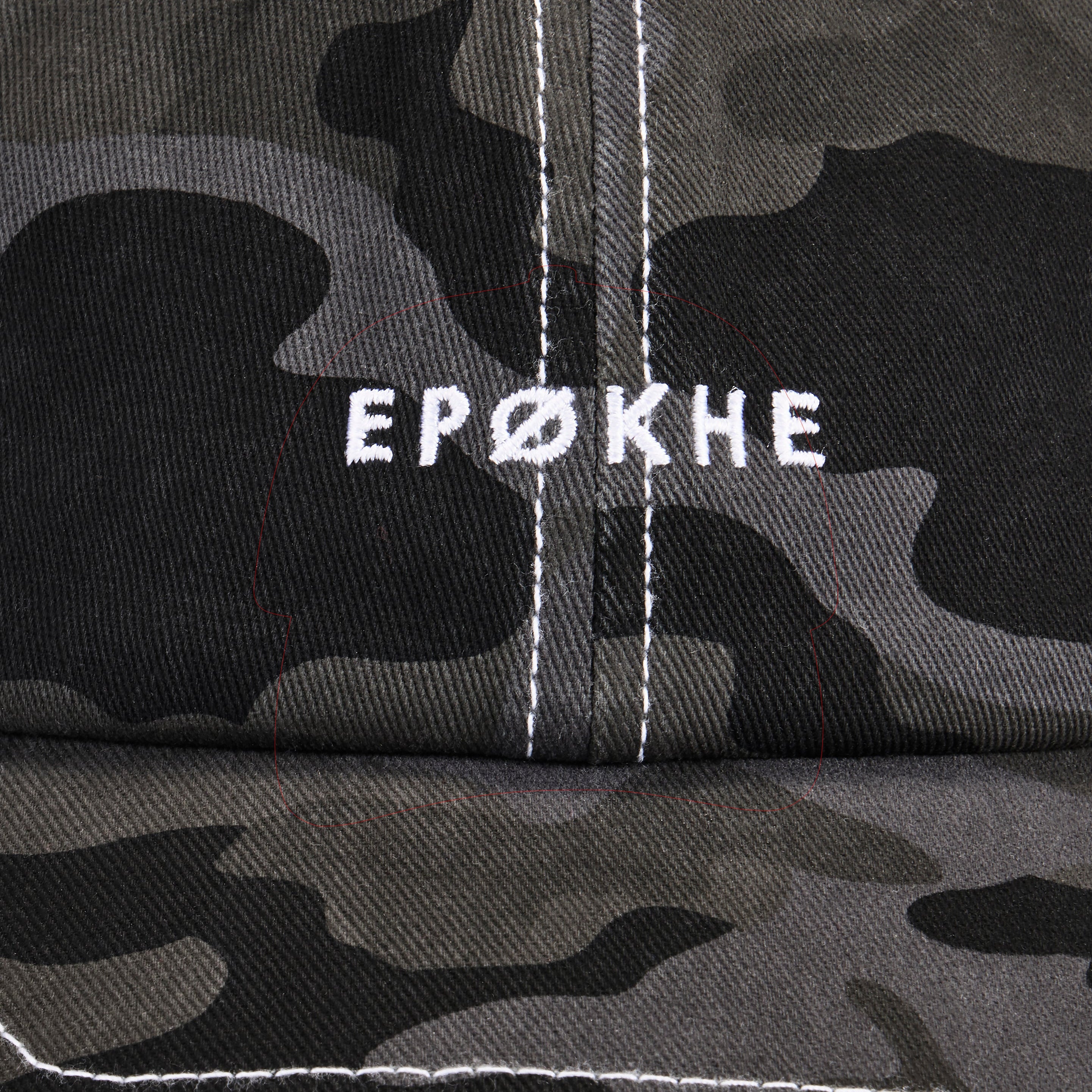 Epokhe Core Hat Washed Black Camo