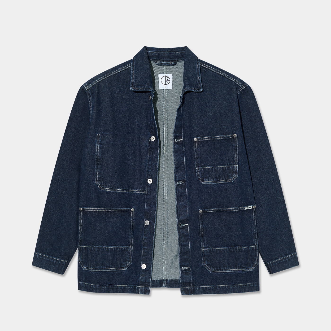 Polar Skate Co. Ezra Denim Jacket Indigo