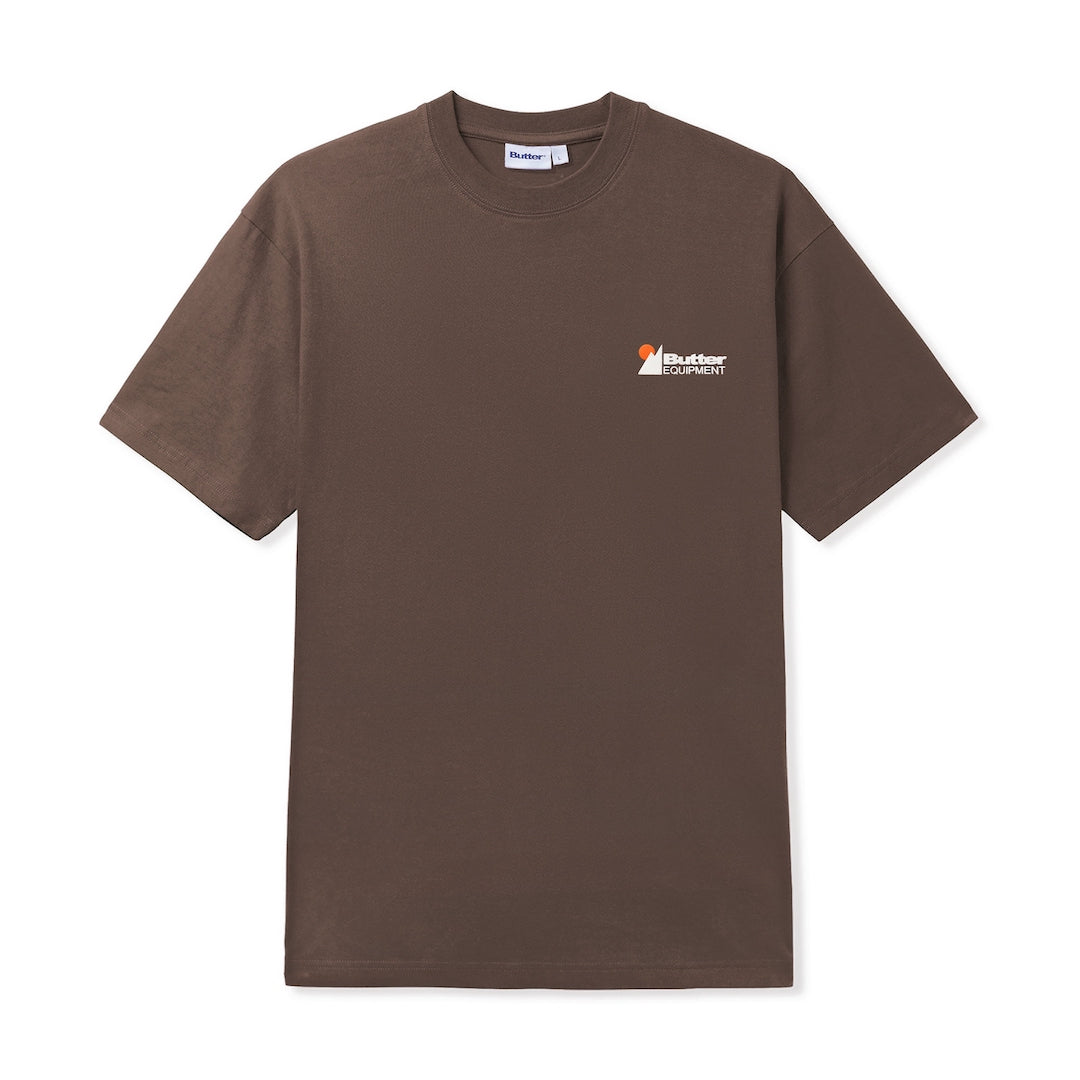 Butter Goods Equipment Pigment Dye Tee Washed Cedar
