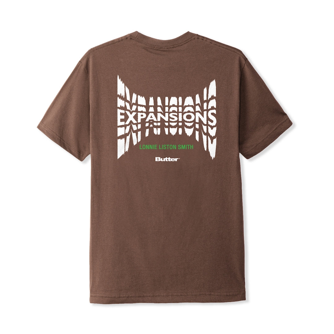 Butter Goods Expansions Tee Brown