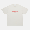 Gramicci Footprints Tee Pigment Dyed Natural