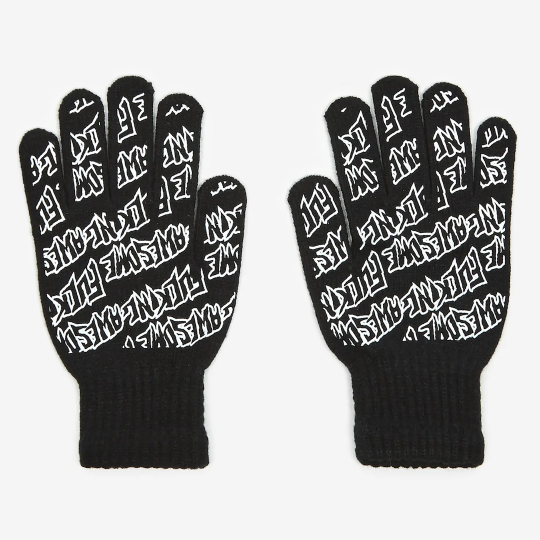 Fucking Awesome FA Stamp Gloves Multi