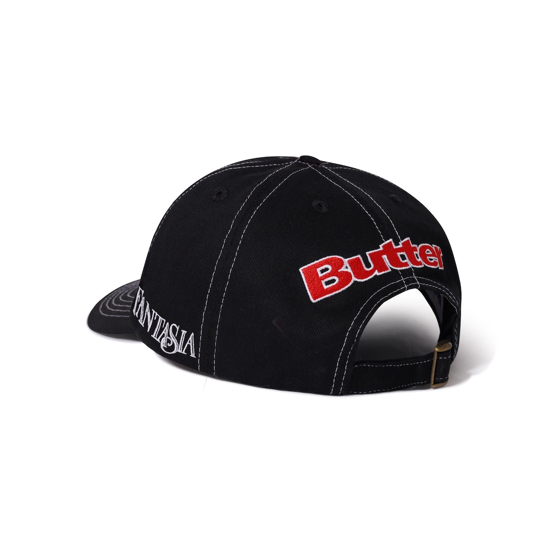 Butter Goods x Fantasia 6 Panel Cap Black