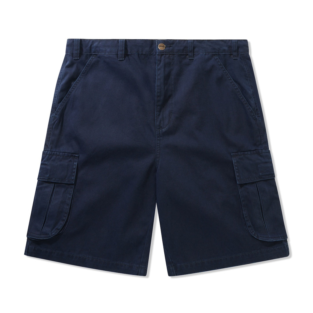 Butter Goods Field Cargo Shorts Navy Brick + Mortar