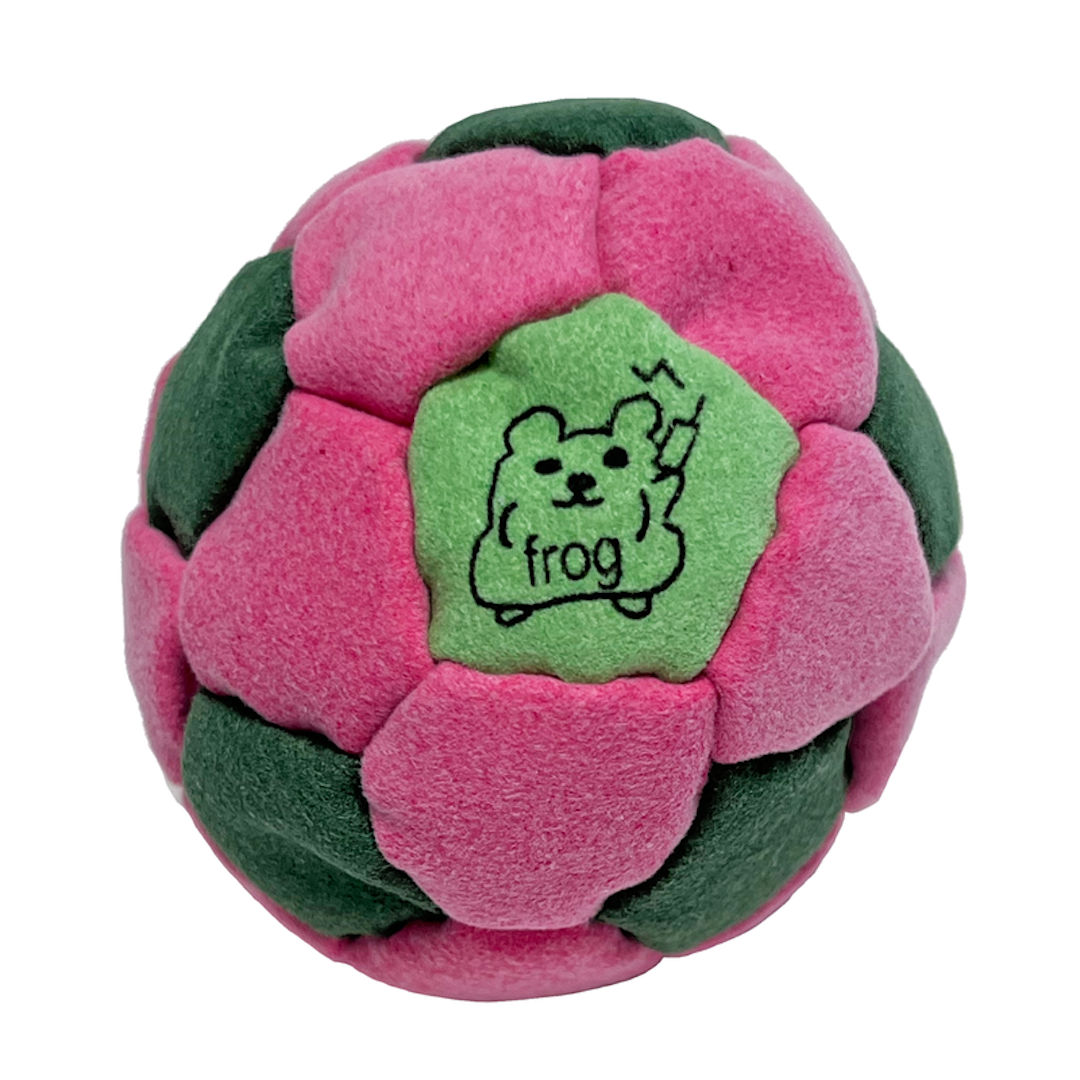 Frog Skateboards Hackeysack Green + Pink + Neon
