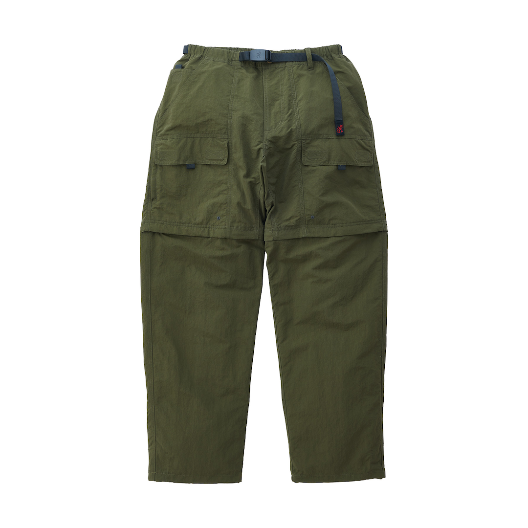 Gramicci Nylon Tussah Convertible Pant Deep Olive
