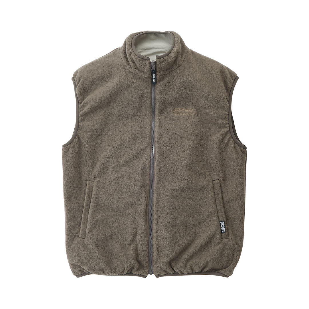 Gramicci Reversible Fleece Vest Taupe