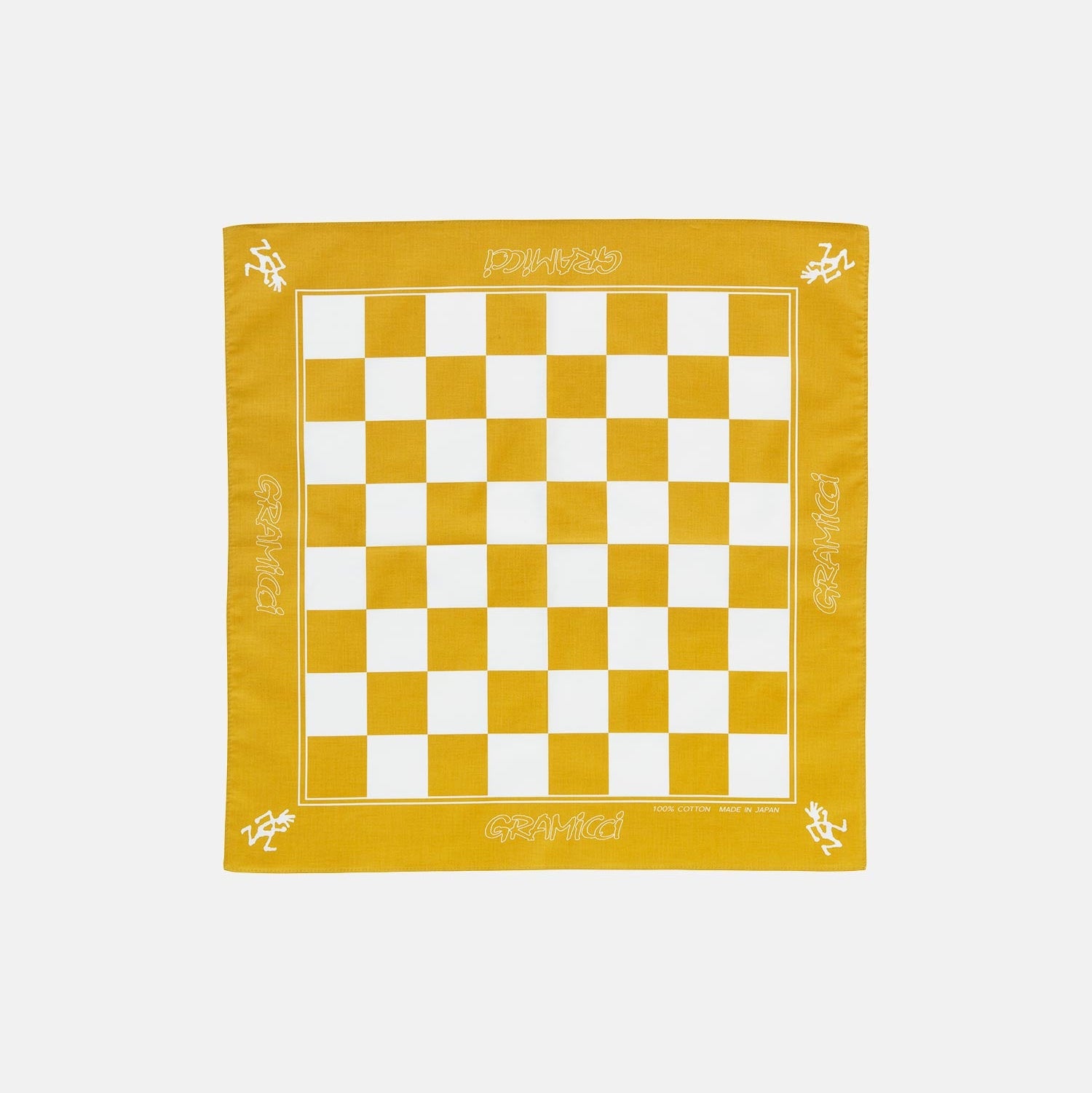 Gramicci Checkers Bandana Yellow