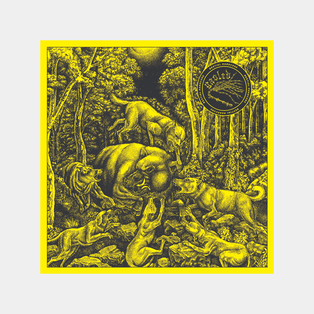 GAOLED Bestial Hardcore LP