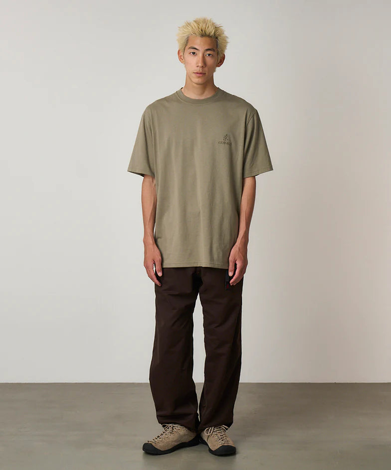 Gramicci One Point Logo Tee Khaki