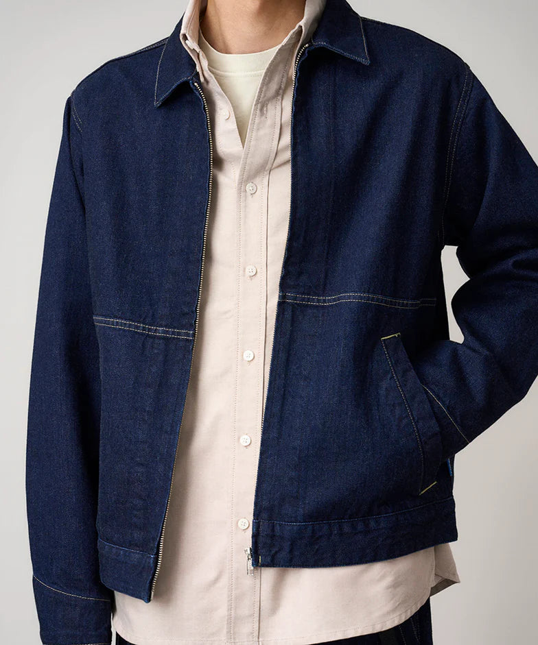 Gramicci Japanese Slub Denim Jacket Indigo – Brick + Mortar