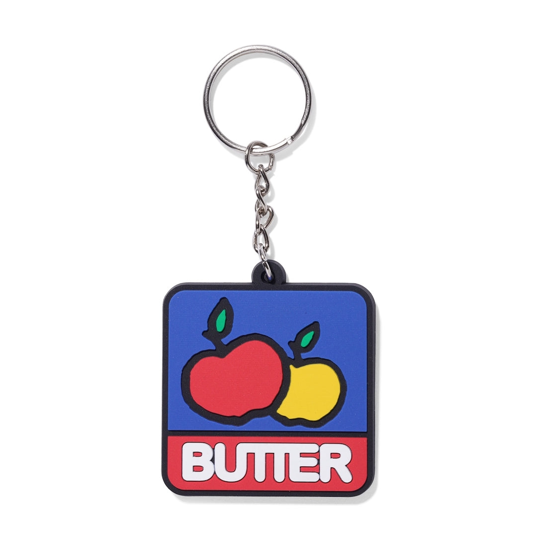 Butter Goods Grove Rubber Key Chain Black + Multi
