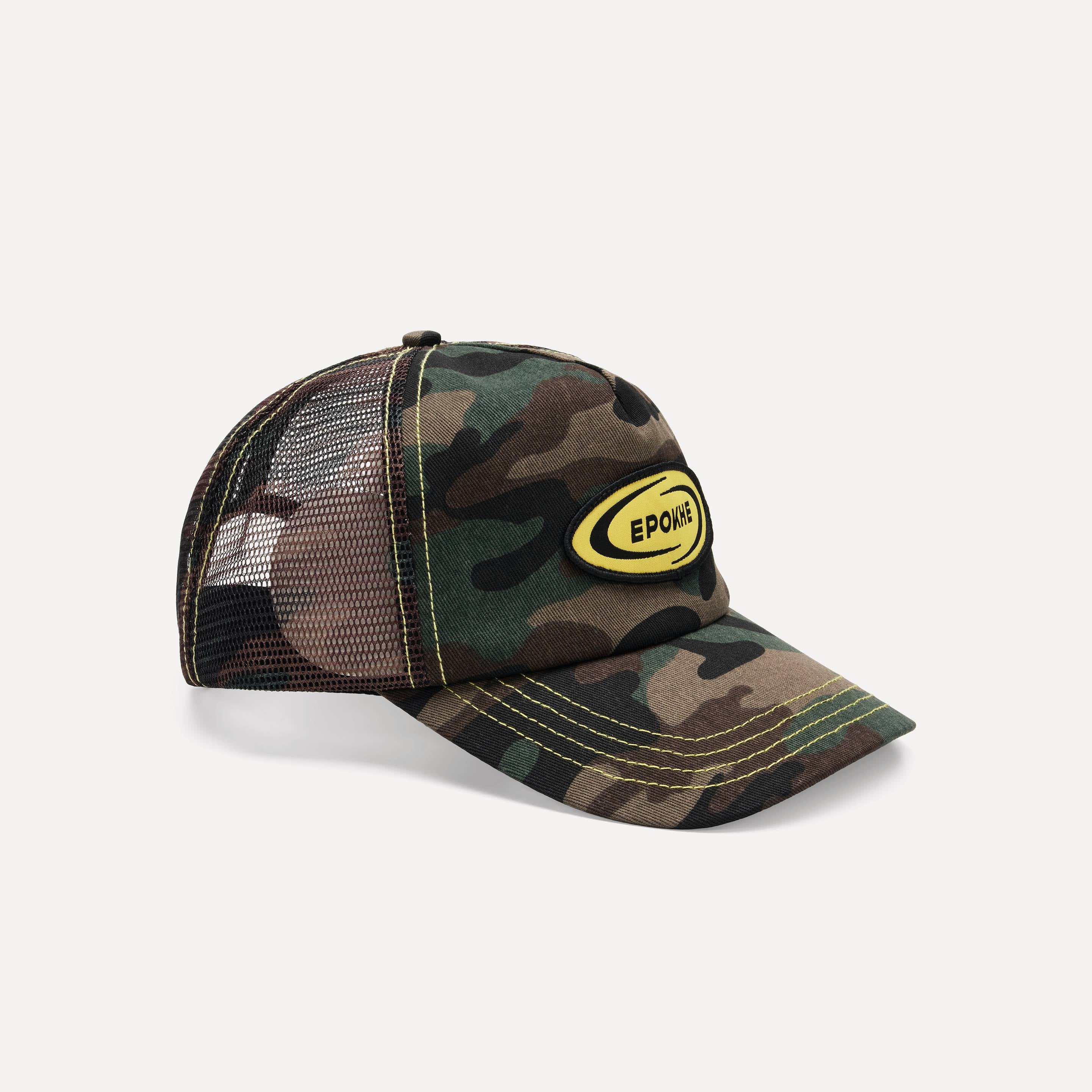 Epokhe Tundra Trucker Cap Washed Real Tree Camo