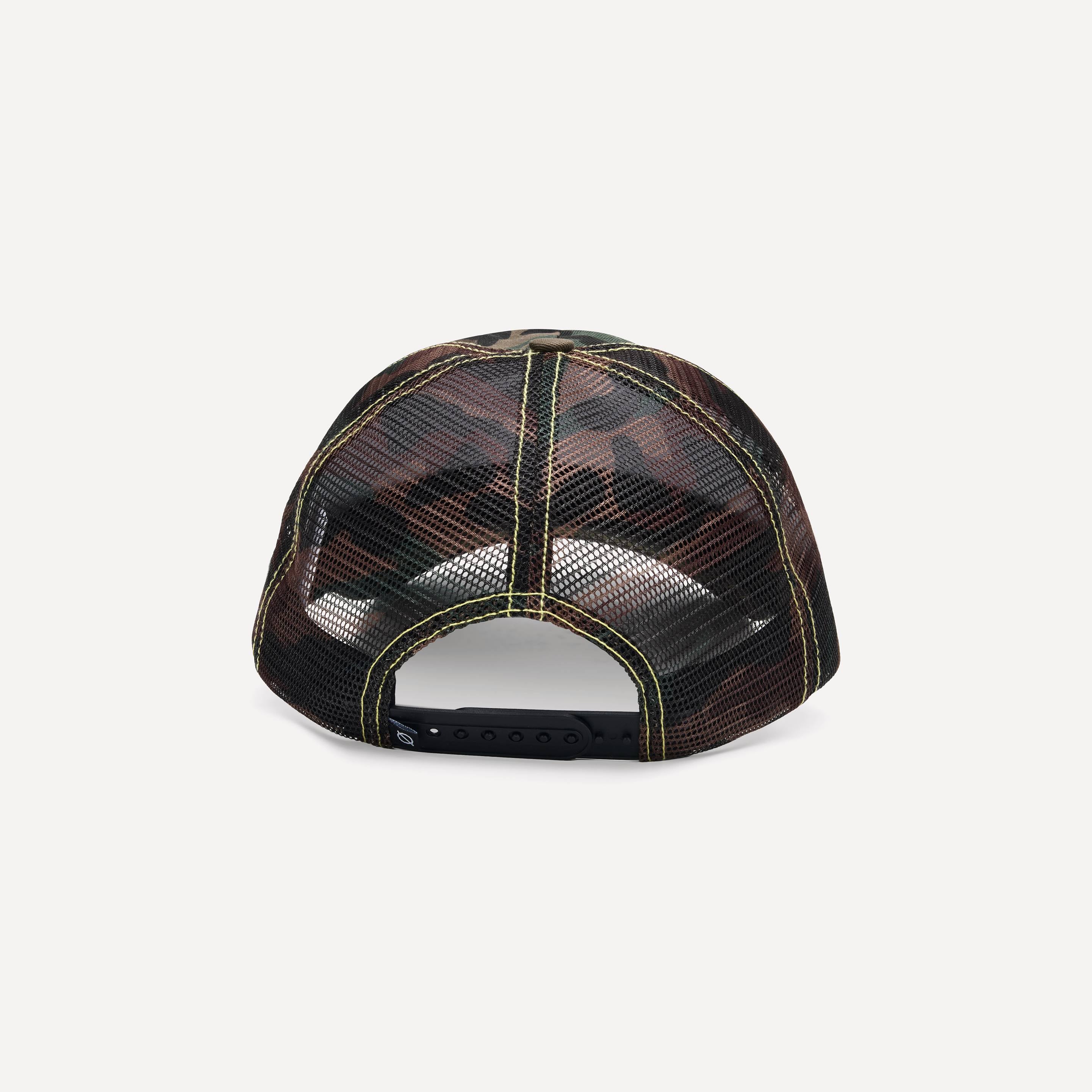 Epokhe Tundra Trucker Cap Washed Real Tree Camo