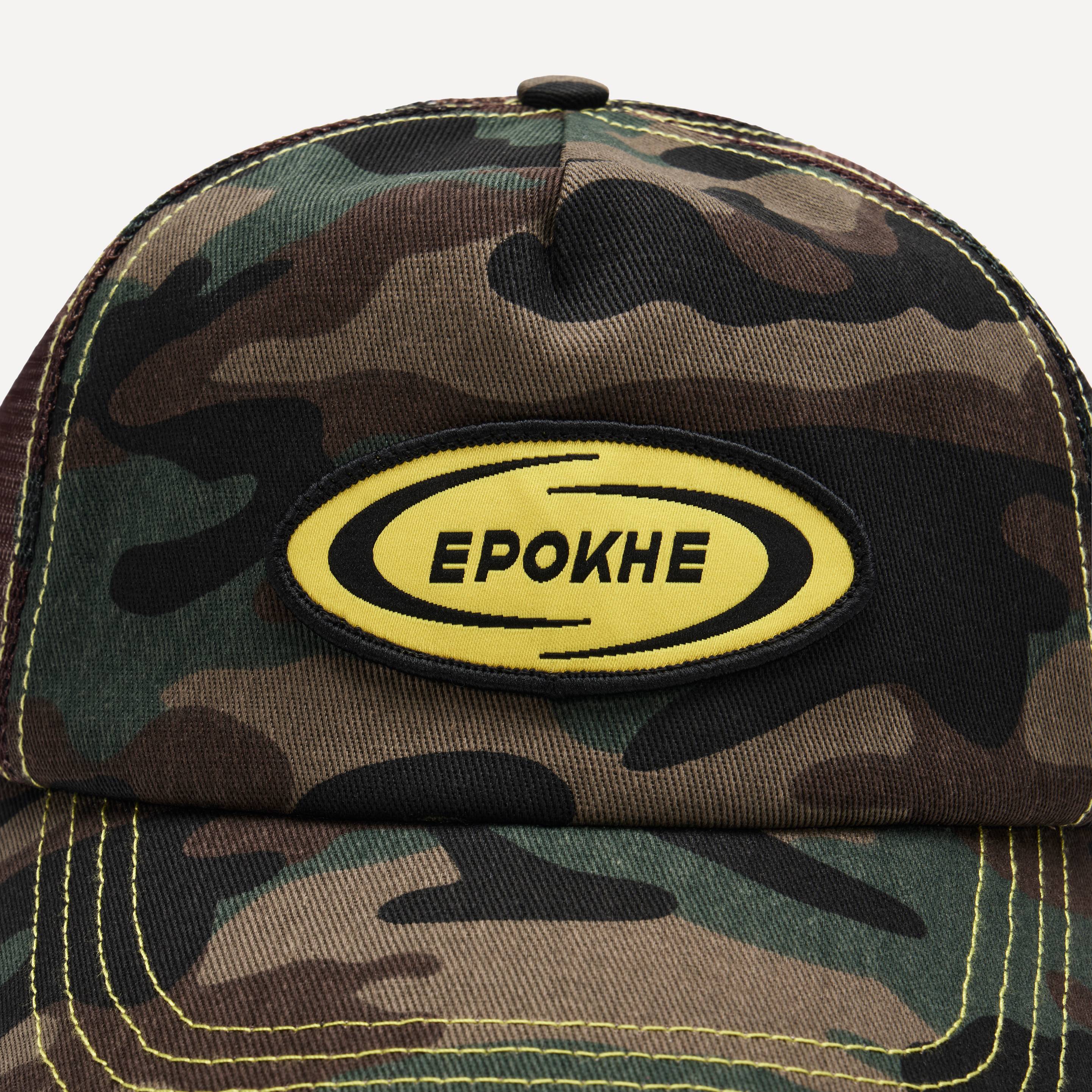 Epokhe Tundra Trucker Cap Washed Real Tree Camo