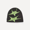 Epokhe Starfall Beanie Charcoal + Lime