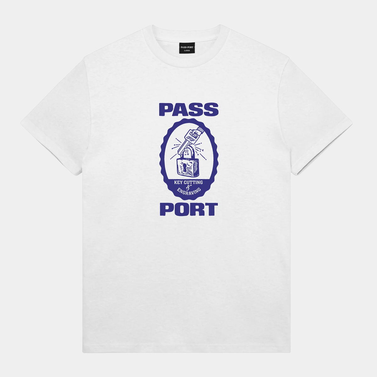 Pass~Port Hercu~Locks Tee White