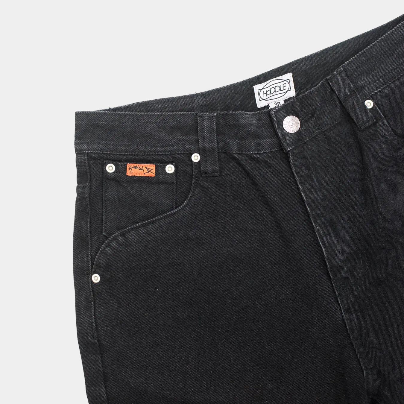 Hoddle Uniform Slim Cut Jeans Black Wash
