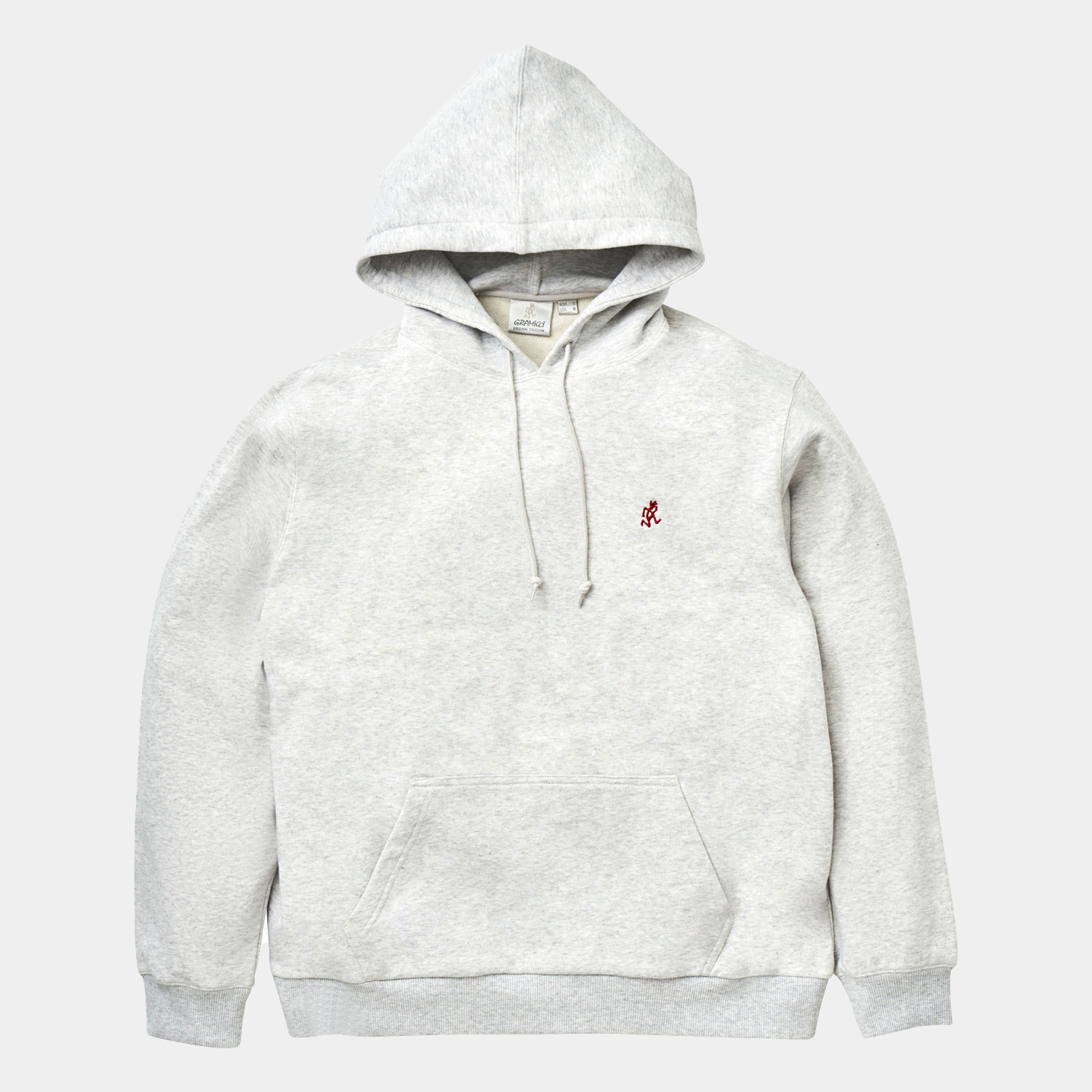 Gramicci One Point Hooded Sweatshirt Grey Heather