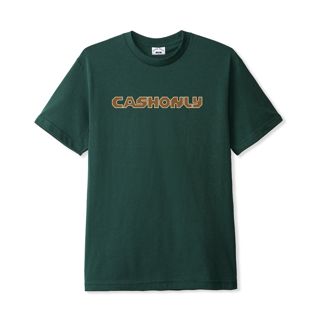 Cash Only Hold It Down Tee Dark Forest
