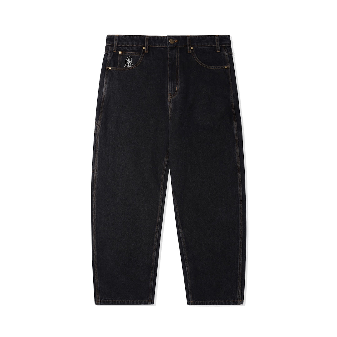 Butter Goods Hound Denim Jeans Washed Black