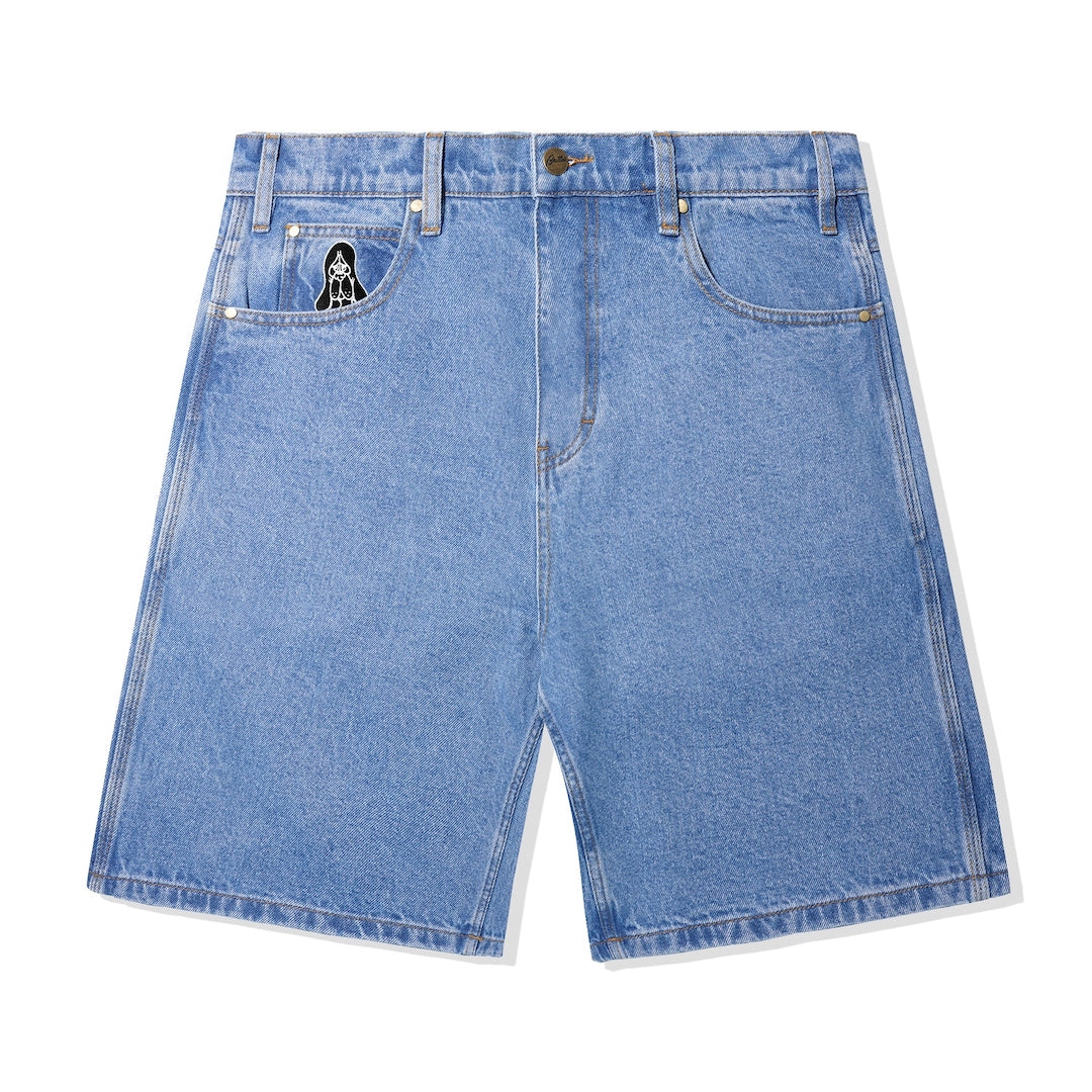 Butter Goods Hound Denim Shorts Washed Indigo