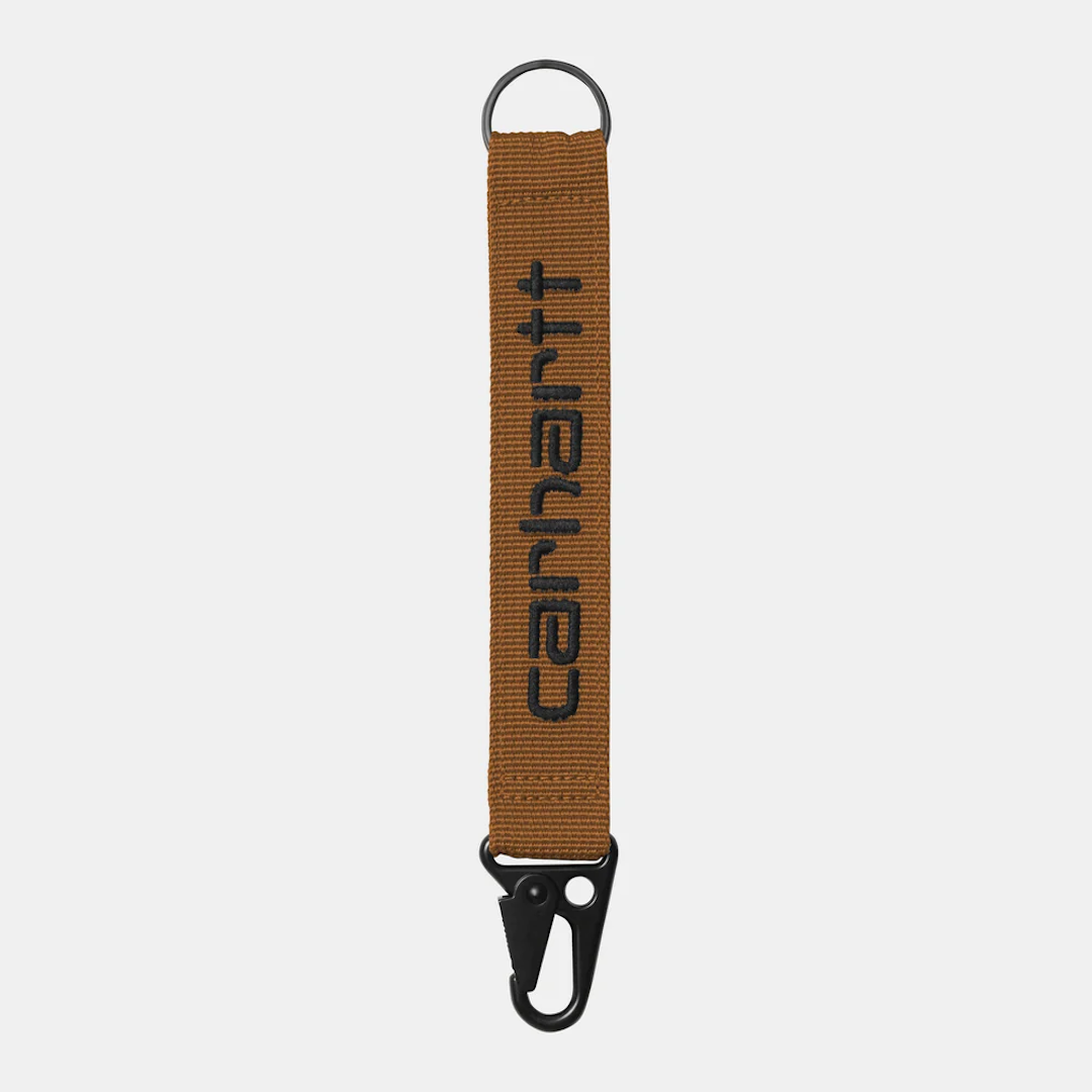 Carhartt WIP Jaden Keyholder Deep Hamilton Brown + Black